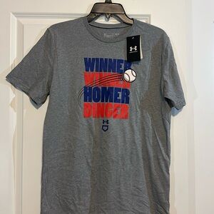 Youth XL brand new baseball under armour tee